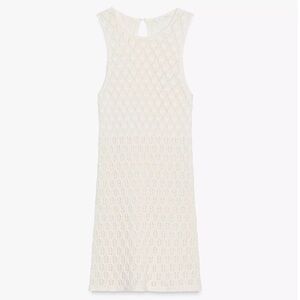 CUTWORK HALTER SHORT
DRESS